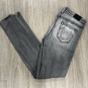 Grey True Religion Jeans